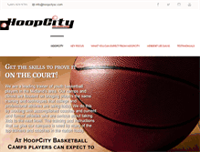 Tablet Screenshot of hoopcitysc.com